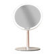 LED makeup mirror with light folding dresser smart high definition portable student dormitory desktop mirror light luxury fill light pearl 4k high definition standard model