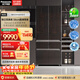Panasonic Renewal Subsidy 460-liter household French-style multi-door refrigerator 580mm ultra-thin zero-embedded household refrigerator automatic ice making first-level energy efficiency NR-EW46BXB-K