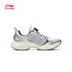 Li Ning Children's Shoes Children's Sports Shoes for Men and Women Big Children Noah Reflective Soft Rebound Casual Shoes YKCW090 Silver/Standard White/Black-1 33