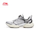 Li Ning Children's Shoes Children's Sports Shoes for Men and Women Big Children Noah Reflective Soft Rebound Casual Shoes YKCW090 Silver/Standard White/Black-1 33