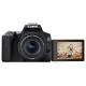 Canon CanonEOS 200D II 200D2 Mini SLR Camera 18-55 Standard Zoom Lens Kit Black About 24.1 Megapixels/4K Video