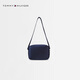 Tommy Hilfiger gift 26 spring and summer new men's classic metal label casual commuting shoulder crossbody camera bag navy DW6 OS