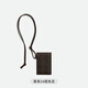 Bottega Veneta BV Valentine's Day gift Intrecciato woven ID card holder for lovers, chocolate brown, one size fits all