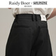 Raidy Boer Zero Three Joint 2026 Summer Black Minimalist Suit Shorts Men 4003 Black 34