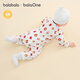 Bala Bala One Bala Bala Children's Clothing Newborn Baby One-piece Baby Clothes Yihayi Romper Suit Pure Cotton White Red Tone 00316 52cm