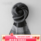 Ordo city's new men's cashmere scarf autumn and winter Korean style versatile plaid knitted scarf birthday gift dark gray plaid