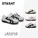 Saturday Children's Shoes Children's Sports Shoes 2026 Spring and Summer New Girls Soft Soled Casual Shoes Boys' Running Moral Training Shoes Gardenia Silver 33 Shoe Inner Length 21.2cm/Suitable for Foot Length 20.4cm