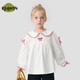 Coolwami Children's Princess Cute Style Shirt Spring and Autumn New Boys and Girls Shirts Baby Versatile Warm Tops