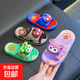 Internet celebrity children's slippers for boys and girls in summer cartoon cute non-slip indoor bathing soft bottom baby slippers brown 17.5 inner length 17cm 26-27 size