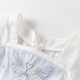 DAVE&BELLA children's skirt children's dress 2026 summer new Chinese style girls Hanfu baby girl mesh skirt children's skirt butterfly print ready stock 120 cm (recommended height 110-120cm)
