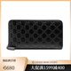 Gucci (GUCCI) GIUCCI men's bag black Double G Signature mid-length wallet wallet CWC1R 1000 purchasing agent