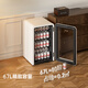 HCK Husky National Subsidy 67L Refrigerador pequeño Retro Ice Bar Nivel 1 Eficiencia energética Oficina en el hogar Hotel Sala de estar Integrado Totalmente refrigerado Refrigerador para vinos y bebidas Congelador GC-68-SA-Té con leche Color 67L