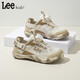 Lee Children's Shoes Spring New Children's Low-top Running Shoes Girls' Fashion Sports Shoes for Boys Beige 31 Recommended Foot Length 193mm