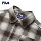 FILA Children's Clothing Shirt 2026 Summer New Boys Long-Sleeved Shirt Full Print One-ZA 105