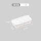 GEFUYA ice cube mold silicone household homemade ice cream refrigerator ice cube box ice cube artifact food grade food grade ice tray glacier white single pack