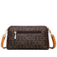 Crocodile Shirt pour femmes Sac à bracelet pour femmes Sac à bandoulière imprimé simple Crossbody Body's Bag Gift Gift V673 Café