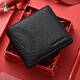 Hush Welpen Wallet Kurzgeschäft Casual Marke geprägtes Brieftaschen Geschenkbox Vatertagsgeschenk für Freund