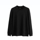 JWCP police website produces men's half turtleneck German velvet sweatshirt, versatile casual bottoming spring and summer solid color long-sleeved T-shirt