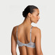Victoria's Secret Victoria's Secret Fashion Show Series Lace 1/2 Cup Unpadded Women's Bra Underwear Sexy Bra 2HX4 Silver Gray 11245348 70A (32A)