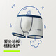 There is a tree children's underwear boys' boxer shorts cotton crotch boxer briefs small, medium and large children's baby underwear boys and girls (male) white + robot + machine kingdom 3 pieces 110 (90-105cm 25-30Jin Jin is equal to 0.5 kg)
