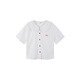 Xiaoyinman children's clothing girls pure cotton doll collar shirt 26 mid-summer big children loose breathable cute versatile tops