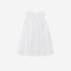 YEEHOO Haute Couture Series Children's Dress Girls Summer Thin Tank Top White Gauze Princess Dress White 80 cm