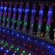 Brandneue GF -LED -Netzwerklichter voller Sternschnur -Lichter im Freien wasserdichte Fischereinetz Weihnachtsdekoration Lichter Mesh Light Project Lighting White 4*6m 674 Lichter (mit Schwanzanschluss)