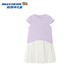 Skechers Skechers knitted dress versatile and comfortable children's dress P226G058