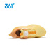361 Shopping Mall Same Style Children's Shoes Boys Basketball Shoes 2026 Spring New Big Children's Practical Cushioning Sneakers Fresh Yellow/Milkshake Orange Size 35