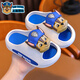 PAW PATROL Children's Slippers Summer Home Indoor Soft Sole Anti-Slip Slip-on Feeling Cartoon Boys and Girls Baby Outerwear Sandals Sky Blue Archie Size 28-29 (Inside Shoe Length 17CM Suitable for Foot Length 16CM)