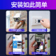 Batianan 4g wireless network card camera mobile phone remote monitor outdoor waterproof high definition home use 360 ​​degrees without dead angles with night vision panoramic voice without wifi outdoor field WiFi gimbal battery life version] power off to monitor + gimbal rotation + 128G