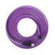 Industrial camera USB2.0 mini data cable mini usb connection cable with lock high-flex drag chain shielded data cable purple usb2.0A male to mini (without lock) 3m