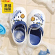 Happy Mary 2026 New Girls' Croc Shoes Princess Cute Indoor Bathing Slippers Soft Bottom Toe Beach Shoes for Outerwear Summer Blue 37 Inner Length 24cm (240) Suitable for Feet Sizes 37-38