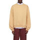 Acne Studios men's sweatshirt warm and comfortable cotton camel daily casual top simple 26 spring and summer new style nude color one size | M
