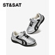Saturday Children's Shoes Children's Sports Shoes 2026 Spring and Summer New Girls Soft Soled Casual Shoes Boys' Running Moral Training Shoes Gardenia Silver 33 Shoe Inner Length 21.2cm/Suitable for Foot Length 20.4cm