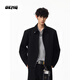 OEMG American design S zipper jacket men's spring and autumn niche short high-end fashion brand top loose jacket black high quality XL recommended 110-130Jin Jin equals 0.5 kg