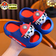 PAW PATROL Children's Slippers Summer Home Indoor Soft Sole Anti-Slip Slip-on Feeling Cartoon Boys and Girls Baby Outerwear Sandals Sky Blue Archie Size 28-29 (Inside Shoe Length 17CM Suitable for Foot Length 16CM)