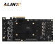 
ALINX Black Gold FPGA Development Board xilinx Kintex7 k7 7325 Industrial Control 4K Video Image Processing PCIE Optical Fiber Communication Data Acquisition and Transmission XC7K325T AV7K325 AN9767 DA Package