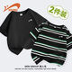 Guirenniao children's clothing children's sports short-sleeved 2026 new boys' pure cotton T-shirt boys summer thin tops Apricot Gray Guirenniao Black K-Mint Green Guirenniao White K 110