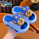 PAW PATROL Children's Slippers Summer Home Indoor Soft Sole Anti-Slip Slip-on Feeling Cartoon Boys and Girls Baby Outerwear Sandals Sky Blue Archie Size 28-29 (Inside Shoe Length 17CM Suitable for Foot Length 16CM)