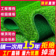 Qingya simulated lawn carpet, fake turf, insulated plastic, outdoor artificial court, artificial fence, kindergarten green turf, 3cm, newly upgraded 15-pin super-dense warranty, S-class model (1 meter wide and 22 meters long) 22 square meters