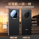 酷盟 适用华为mate50pro手机壳mate50e超薄全包镜头气囊防摔保护套真素皮高端商务软硬壳 Mate50Pro【破晓黑】秒变素皮丨镜头全包