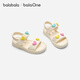 BalaOne children's shoes children's sandals girls' shoes 2026 summer new soft casual shoes off-white 10301 34 (foot length 20.8-21.2/inner length 22.4)