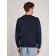 Tommy Hilfiger Tommy Hilfiger men's sweatshirt warm and comfortable cotton dark blue daily casual top simple 26 new marine one size fits all |