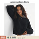 Abercrombie & Fitch American fashion resort style hollow design cotton long-sleeved sweater sweater 26 spring women's 150-6023 black XXS (160/76A)