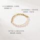 Jingrun Pearl Bracelet welcomes 925 silver freshwater pearl bracelet 6-7mm Baroque bracelet birthday gift 6-7mm 17cm