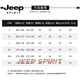 JEEP SPIRIT American heavyweight hooded sweatshirt for men 2026 spring trendy brand loose and versatile jacket for men with velvet long sleeves white M 115-140Jin Jin equals 0.5 kg