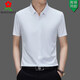 MONTAGUT short-sleeved shirt men's summer new high-end business men's casual iron-free shirt black BY562 XL 180/96A recommended 150-165 Jin Jin equals 0.5 kg