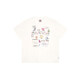 F426 City Hunter Series Summer New Cool Quick-Drying Antibacterial Graffiti Letters Short-Sleeved T-Shirt Off-White S