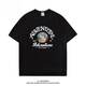 
BEBW American fashion brand summer printed short-sleeved T-shirt men's 2024 new loose retro versatile base shirt casual top fruit green T-shirt-3884 S [75-95Jin[Jin equals 0.5 kg]]